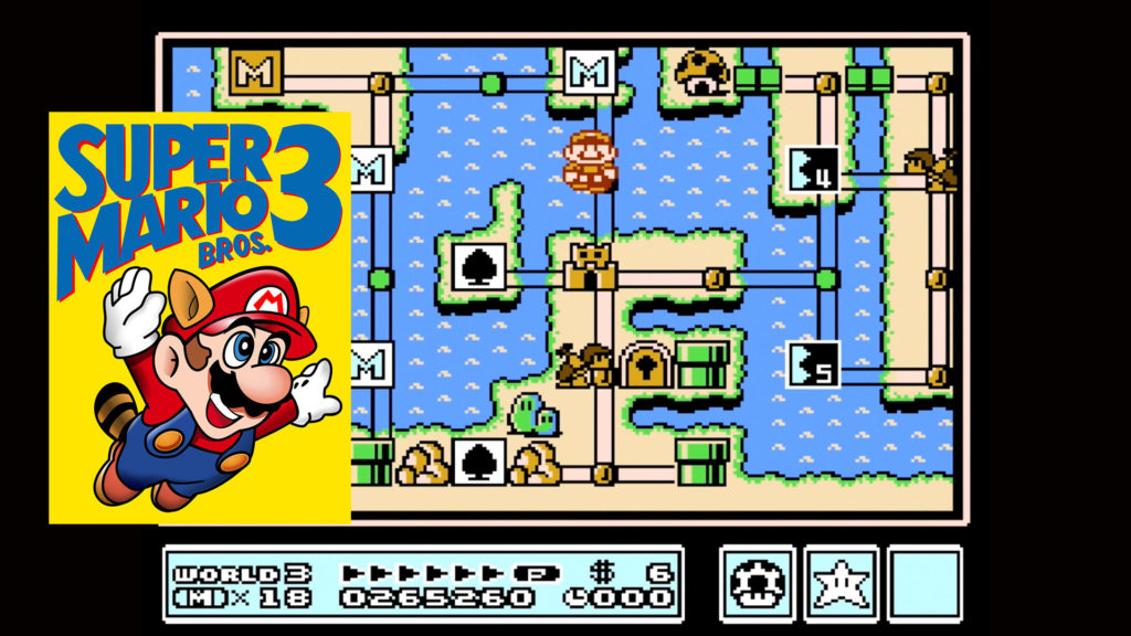 Map niveau 3 Super Mario Bros 3 